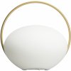 UMAGE Prenosná stojaca lampa ORBIT 19 cm, zlatá, hliník