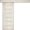 INVADO Posuvné dvere na stenu Virgo 3 Antracit 3D, 80/197 cm