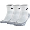 Členkové funkčné ponožky Nike DRY CUSHION QUARTER TRAINING (3 PAIRS) biele SX5549-100 - XL