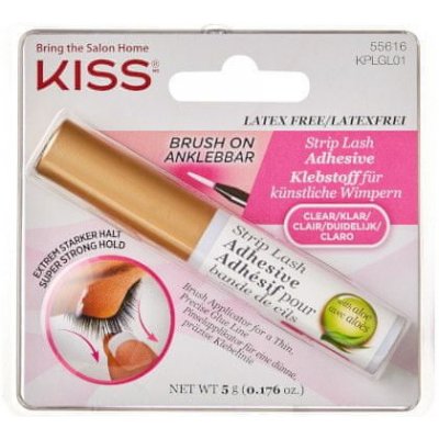 KISS Lepidlo na riasy transparentné Strip Lash Adhesive Clear 5 g