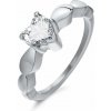 Dámsky oceľový prsteň Pure Heart - 52 (US 6)