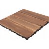 36 KUSOV ZÁMKOVEJ DLAŽBY NA TERASU 30*30CM DREVENÁ ZÁMKOVÁ PODLAHOVÁ KRYTINA