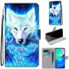 Peňaženkové kožené puzdro na Motorola Moto G8 Power - Dick Rose Wolf