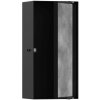 Hansgrohe XtraStoris Rock Zápustná polica s dvierkami na obkladačky 30x15x10 cm, matná čierna 56082670