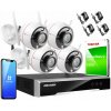Bezdrôtový monitorovací set Hikvision Ezviz 4 kamery C3T Pro WiFi 4MPx 1TB