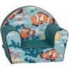 Prémiová detská kreslo Mama Kiddies- Clown Fish