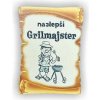 Tabuľka drevená Gril majster (Humorná tabuľka k narodeninám)