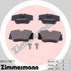 Sada brzdových platničiek kotúčovej brzdy ZIMMERMANN 20941.190.1