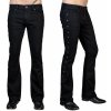 nohavice jeans WORNSTAR Gauntlet Skull