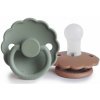 Frigg Dvojbalenie cumlíkov frigg daisy lily pad/ rose gold, 0-6m, silikón