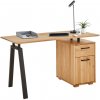 Linea Natura PÍSACÍ STÔL, farba duba, 140/65/75 cm - Kancelárske stoly - 002748010801