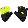 rukavice FORCE RAB 2, černo-fluo-šedé Velikost: M