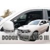 Deflektory - protiprievanové plexi Dodge Durango 5D od 2011