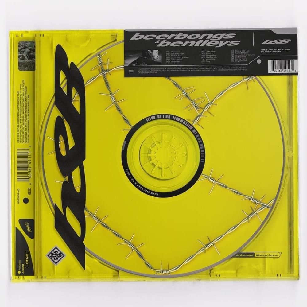 Beerbongs & Bentleys - Post Malone CD