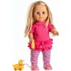 Teddies bábika Sofinka s pejskem chodící a mluvící 42 cm