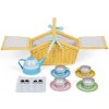 Bigjigs Toys Pikniková sada v košíku