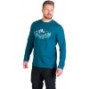 Northfinder Pánske turistické tričko z organickej bavlny STEWART inkblue S TR-3980OR
