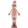 Dekorácia MagicHome Vianoce, Chlapec, ružový, 75 cm