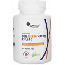 Aliness Beta glucan Yestimun® 1,3-1,6 β-D 500 mg 100 veg. kapsúl