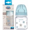 Canpol babies Fľaša sa širokým hrdlom Newborn baby 120ml modrá