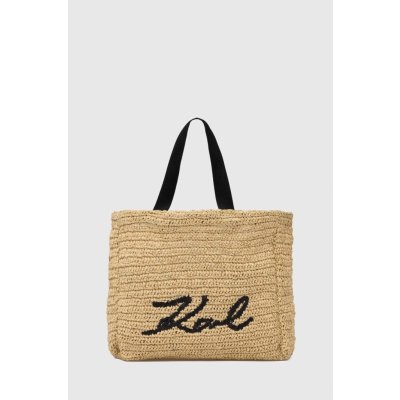 Karl Lagerfeld Plážová taška béžová 241W3064