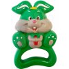 Hrkálka do ruky TIMBO zelený zajačik