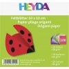 HEYDA Papiere na origami 10 x 10 cm (100 ks)