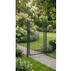 Brána Strend Pro METALTEC ECO, 1000/1000/50x50 mm, hranatý rám, antracit, jednokrídlová, záhradná, ZN+PVC, RAL7016