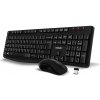 EVOLVEO K1050, tichý set bezdr. K1050-BK-EN