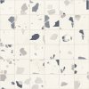 DECONCRETE Mosaico Medium White 30x30cm Nat.