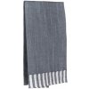 BANQUET DENIM Stripes 45 x 70 cm , sivá