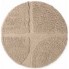 Najkoberce Ted Baker Lambeth béžový kruh 160 cm kruh