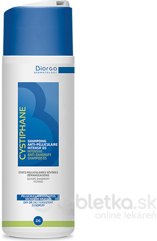 Cystiphane Biorga DS šampón proti lupinám 200 ml