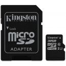 Kingston microSDHC 32GB UHS-I U1 + adapter SDC10G2/32GB