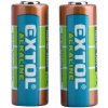 Alkalická batéria Extol Energy MN21 (A23) 2 ks