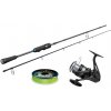 SPORTS - Prút Sportex Nova Twitch RS-2 2,15 m 10 g + Navijak Shimano Aero BB C3000 + šnúra