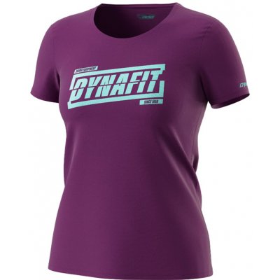 Dynafit Graphic Cotton T Shirt Women royal purple
