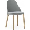 Normann Copenhagen Stolička Allez Chair Canvas – sivá/dub