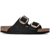Nubukové šľapky Birkenstock Arizona Big Buckle 1023290.BLK čierna EUR 36