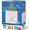 ART PUZZLE Vyfarbovacie puzzle Násobenie 100 dielikov