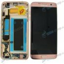 LCD Displej + Dotykové sklo + Přední kryt Samsung Galaxy S7 Edge G935F- originál