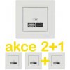 Schneider Electric Asfora Rýchlonabíjačka USB A+C 3A 45W biela balenie 2+1ks zdarma KIT_EPH2700421X3
