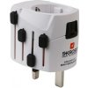 Skross PA34, cestovný adaptér PRO vysúvací, biely PA34