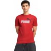 Pánske tričko Puma 68470811 ESS 2 COLOR NO.1 LOGO Červená XL