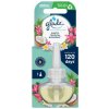 Glade Electric Scented Oil Exotic Tropical Blossoms vôňa s tónmi monoi kvetov a kokosového mlieka tekutá náplň do elektrického osviežovača vzduchu 20 ml