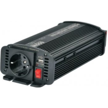 Carspa CAR600U-242 24V/230V+USB 600W, modifikovaná sínusovka