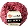 YarnArt Jeans Tropical 615 ružovo červená