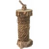Strefa Small Animals dřevěný válec opletený 18 cm