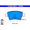 Sada brzdových platničiek kotúčovej brzdy ATE 13.0460-3828.2