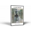 Claude Monet Claude Monet - The Studio Boat | Obraz Vintessia v ráme Rozmery obdĺžnik: 50x75, Rám: Čierny matný-alu